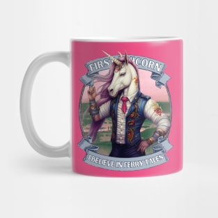 unicorn X sailor | I BELIEVE IN FERRY TALES Mug